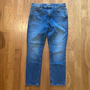 MOTHER Denim Mid Rise Dazzler Ankle